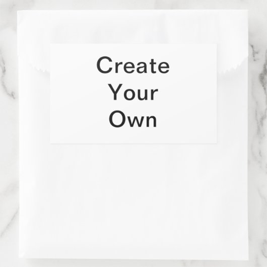 A5 RECHTECKIGER AUFKLEBER (Tasche)