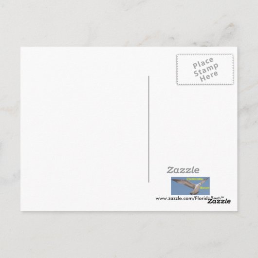 A5 Seagull-Postkarte Postkarte (Rückseite)