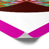 A60 Anderes Sprachfriedenspender Poster (Ecke)