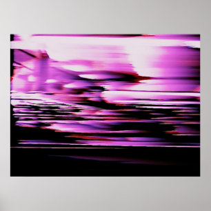 A60 Glitch Foto Nr. 001 Print Poster