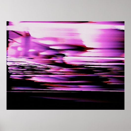 A60 Glitch Foto Nr. 001 Print Poster (Vorne)