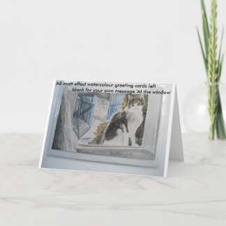 A6 Aquarellkarten Karte