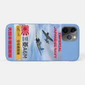 A6M MITSUBISHI "ZERO" FIGHTER SQUADRON Case-Mate iPhone HÜLLE (Rückseite (Horizontal))