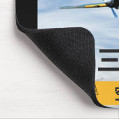 A6M MITSUBISHI "ZERO" JAGDSTAFEL MOUSEPAD (Ecke)