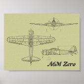 A6M Null Poster (Vorne)