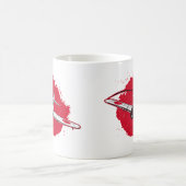 A6M Zero | World War 2 Japanese Plane Retr Kaffeetasse (Mittel)