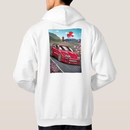 A80 Supra Hoodie (Rückseite)