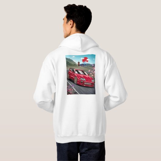 A80 Supra Hoodie (Schwarz voll)
