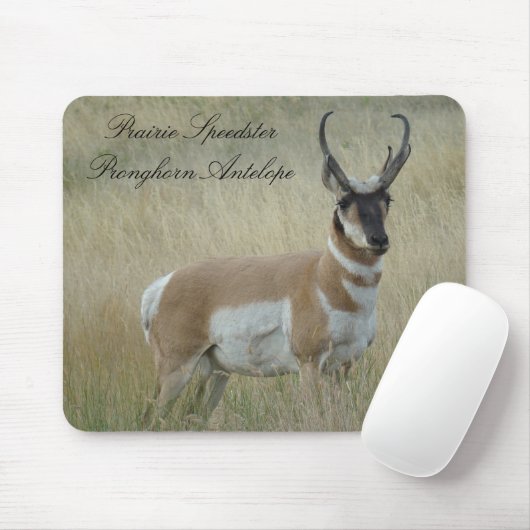 A8 Pronghorn Antilopen-viel Geld Mousepad (Mit Mouse)