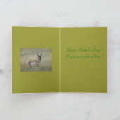A9 Gabelbock Großer Bock Karte (Innenseite)