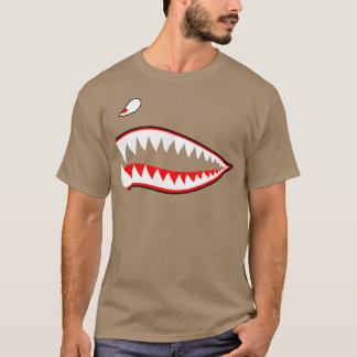 A-10 A10 Thunderbolb II 2 Warthog Hai Zähne Mout T-Shirt