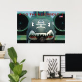 A-10-Bolzendoster Poster (Heimbüro)