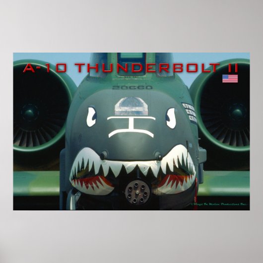A-10-Bolzendoster Poster (Vorne)