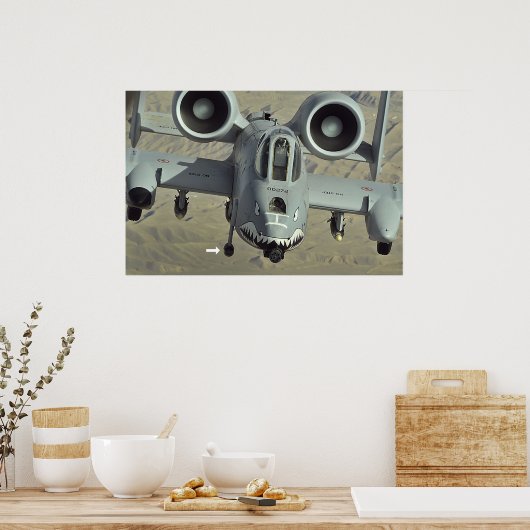 A-10-Donnerbolzen II Poster (Küche)
