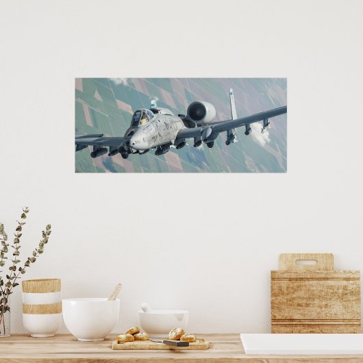 A-10-Donnerbolzen II Poster (Küche)