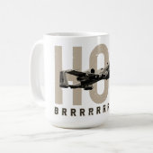 A-10 Hog: Air Power Kaffeetasse (Vorderseite Links)
