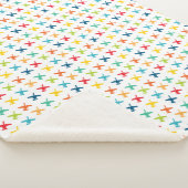 A-10 Individuelle Name-Sherpa-Blanket Sherpadecke (3/4)