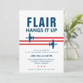 A-10 Party Einladung des Kampfjets (Stehend Vorderseite)