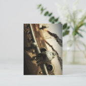 A-10-Schraubenflugzeug Postkarte (Stehend Vorderseite)