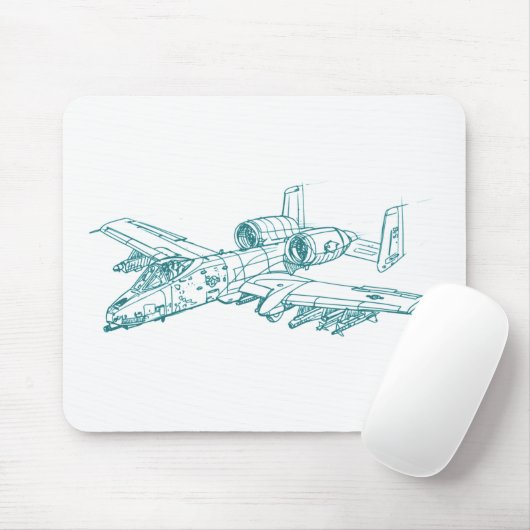 A-10 Thunderbolt 2 Mousepad (Mit Mouse)