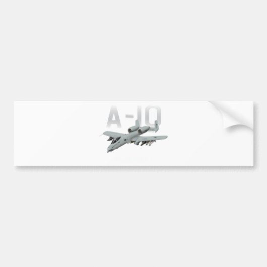 A-10 Thunderbolt II Autoaufkleber (Vorne)