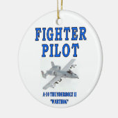 A-10 THUNDERBOLT II KERAMIKORNAMENT (Links)