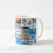 A-10 THUNDERBOLT II "MONTAGE" KAFFEETASSE (VorderseiteRechts)