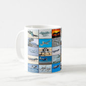 A-10 THUNDERBOLT II "MONTAGE" KAFFEETASSE (Vorderseite Links)