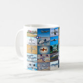 A-10 THUNDERBOLT II "MONTAGE" KAFFEETASSE (Vorderseite Links)