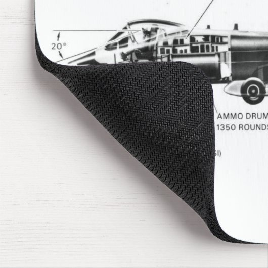 A-10 Thunderbolt II Mousepad (Ecke)