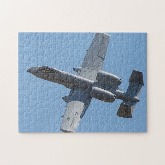 A-10 Thunderbolt. Puzzle (Horizontal)