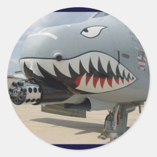 A-10 THUNDERBOLT RUNDER AUFKLEBER