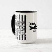 A-10: Unyielding Combat Support Tasse (Vorderseite Links)