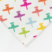 A-10 Warthog Angriffs-Jet-Name-Baby-Decke Fleecedecke (Ecke)