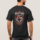 A-10 Warthog "die Legende " T-Shirt (Rückseite)