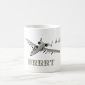 A-10 Warthog Jet Aircraft BRRT Kaffeetasse (Mittel)