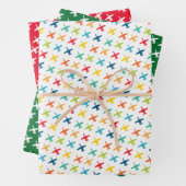 A-10 Warthog Jet-Muster Geschenkpapier Set (Beispiel)