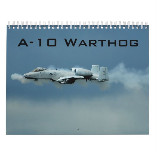 A-10 Warthog-Kalender Kalender (Titelbild)