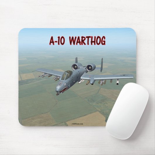 A-10 WARTHOG MOUSEPAD (Mit Mouse)