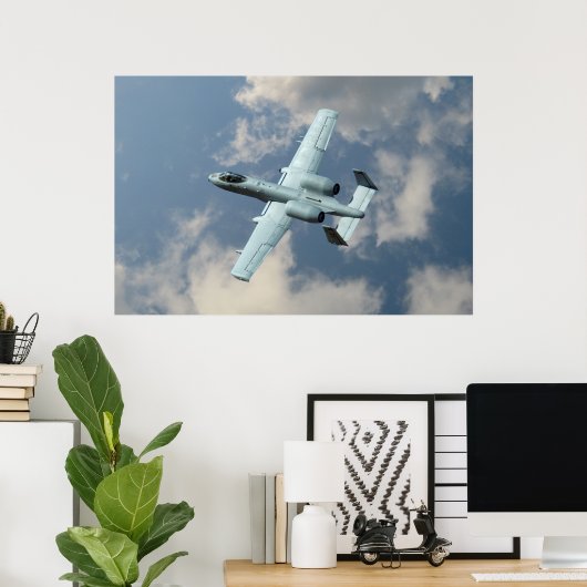 A-10 Warthog Poster (Heimbüro)
