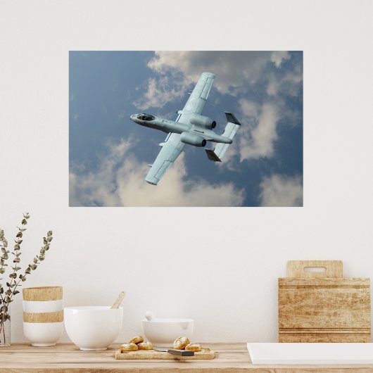 A-10 Warthog Poster (Küche)