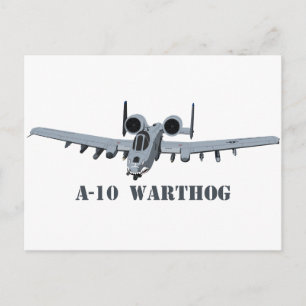 A-10 Warthog Postkarte