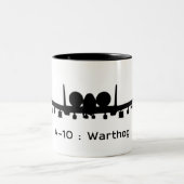 A-10 Warthog-Tasse Zweifarbige Tasse (Mittel)