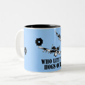 A-10 Warthog Zweifarbige Tasse (Vorderseite Links)
