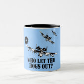 A-10 Warthog Zweifarbige Tasse (Mittel)