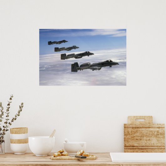 A-10 Warthogs Poster (Küche)