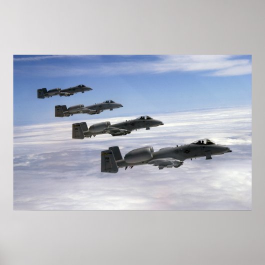 A-10 Warthogs Poster (Vorne)