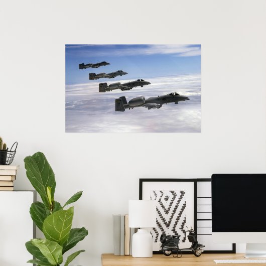 A-10 Warthogs Poster (Heimbüro)