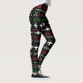 A-10 Weihnachts-Leggings Leggings (Rechts)