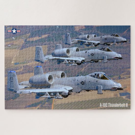 A-10C THUNDERBOLT II (20x30 INCH) Puzzle (Horizontal)
